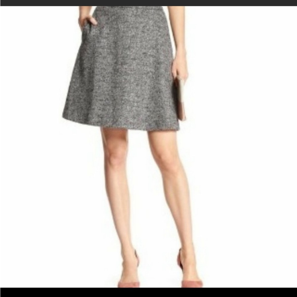 Banana republic wool blend skirt